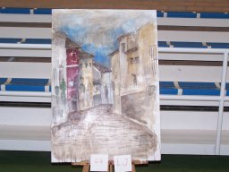 Concurso de Pintura al aire Libre en Mula 2009